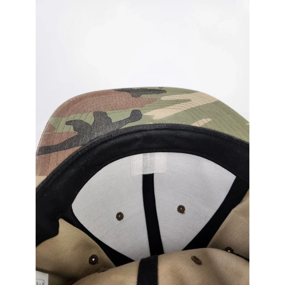 Brixton Alpha Square MP Snapback Hat Camoflauge Camo Cap